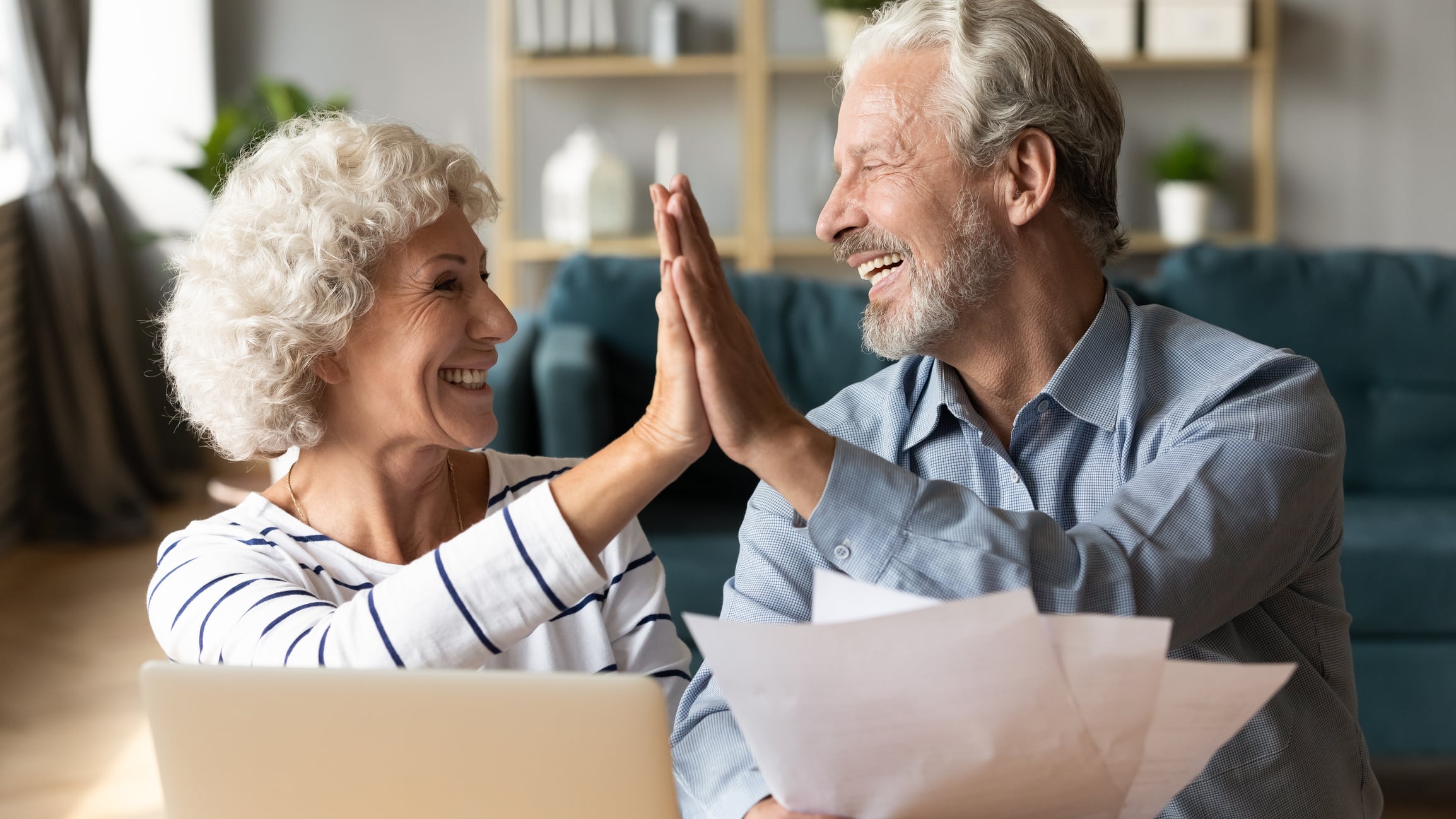 Michigan Silver IRA & Investing Company a happy senior couple